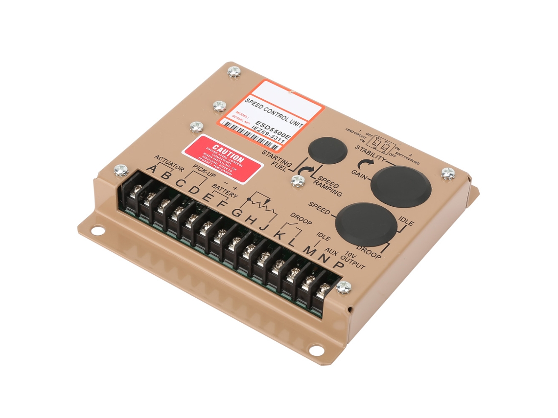 Controlador Electrónico De Velocidad Del Motor Esd5500e Para Generador Con Panel De Control