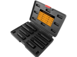 Lotes De 8 Douilles Professionnelles Canneles Pour Untraited Facilitys Des Roues Et Change Pneus