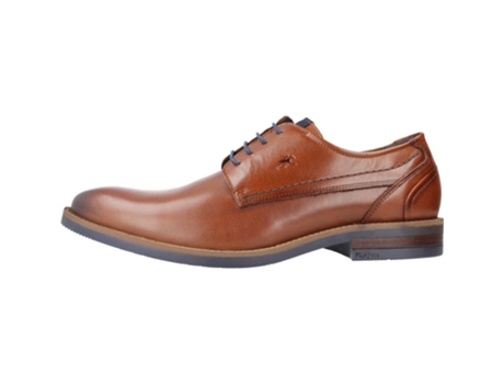 Zapatos de Hombre FLUCHOS Memory Piel Marrón (42)