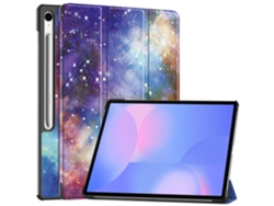 Capa Para Samsung Tab S10 Fe Plus Sm-x620 13.1 Polegadas Nebulosa Da Via Láctea