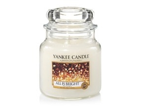 YANKEE CANDLE - All Is Bright Candle - All Scent Candle 411.0g