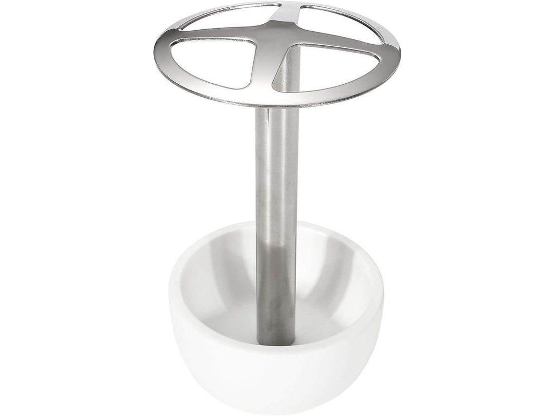 2026-portacepillos Linjou, Organizador De Baño De Acero Inoxidable (blanco)