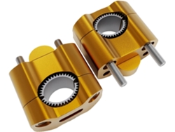 Adaptador Elevador De Manillar Abrazaderas Vibraciones Desgaste Resistente