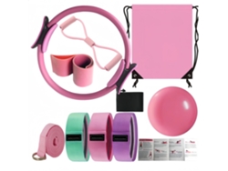 Set De Yoga Pilates (rosa 32 Cm) (10 Piezas)