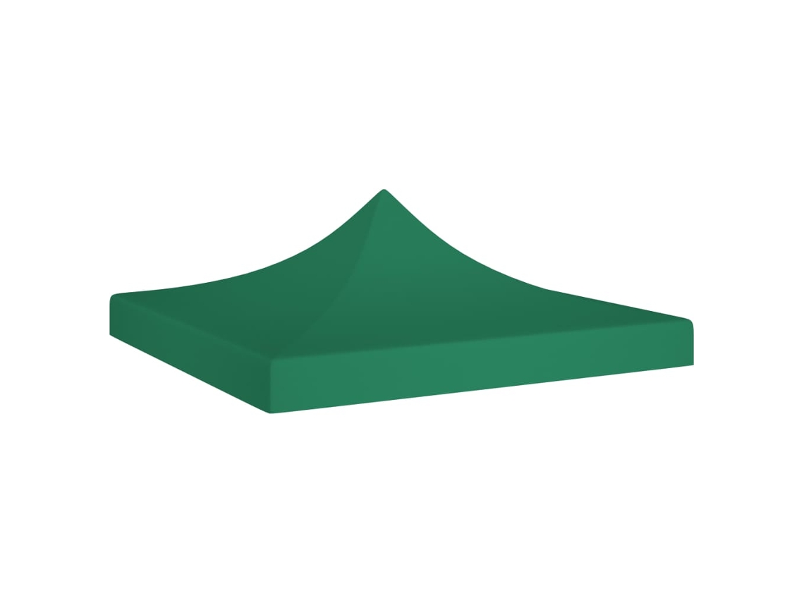 Techo De Carpa Para Celebraciones Verde 3x3 M 270 G/m²