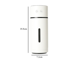 Humidificador de aire inalámbrico con capacidad de 260 ml y batería recargable de 1000 mAh. Mdug (blanco)