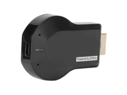 Receptor inalámbrico Yunzii M2 Plus, duradero, compatible con equipos de visualización y salida 1080p, color negro