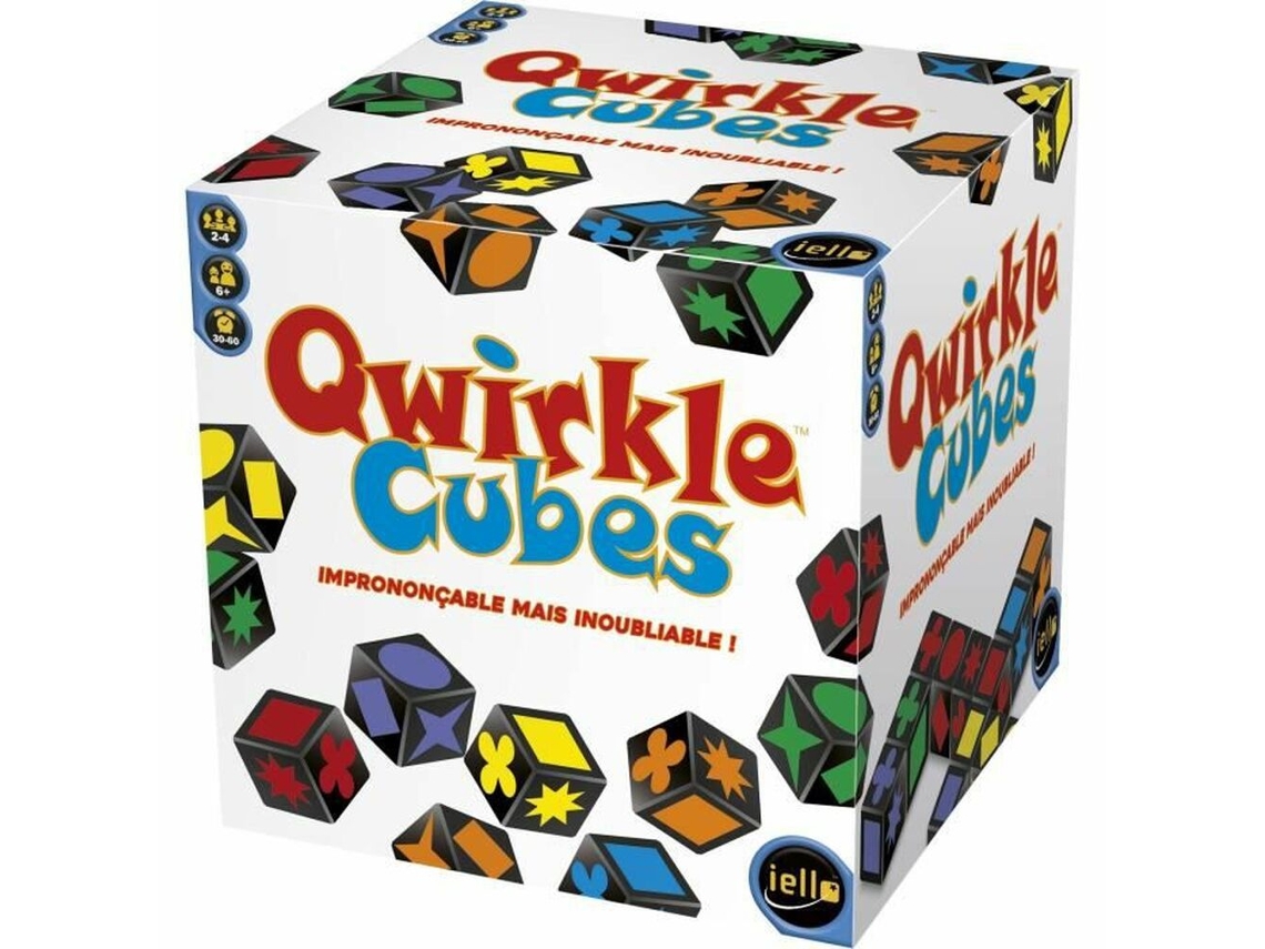 Juego de Dados IELLO Qwirkle Cubes Edad Mínima Recomendada: 6 años)