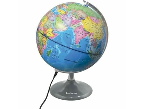 Globo Terraqueo con Luz Lexibook Luminous Day & Night Globe (EN)