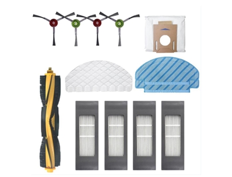 Para Ecovacs Deebot Ozmo T8/Aivi/Max N8Pro/T9/T9Max Robot aspirador principal/Cepillo Lateral bolsa de polvo filtro paño de mopa piezas