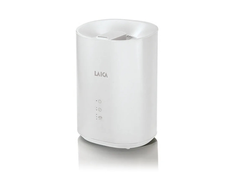 Laica Humidificador Ultrasónico Y Difusor De Esencias Función Calor 3 Velocidades 3L Blanco Hi3020W