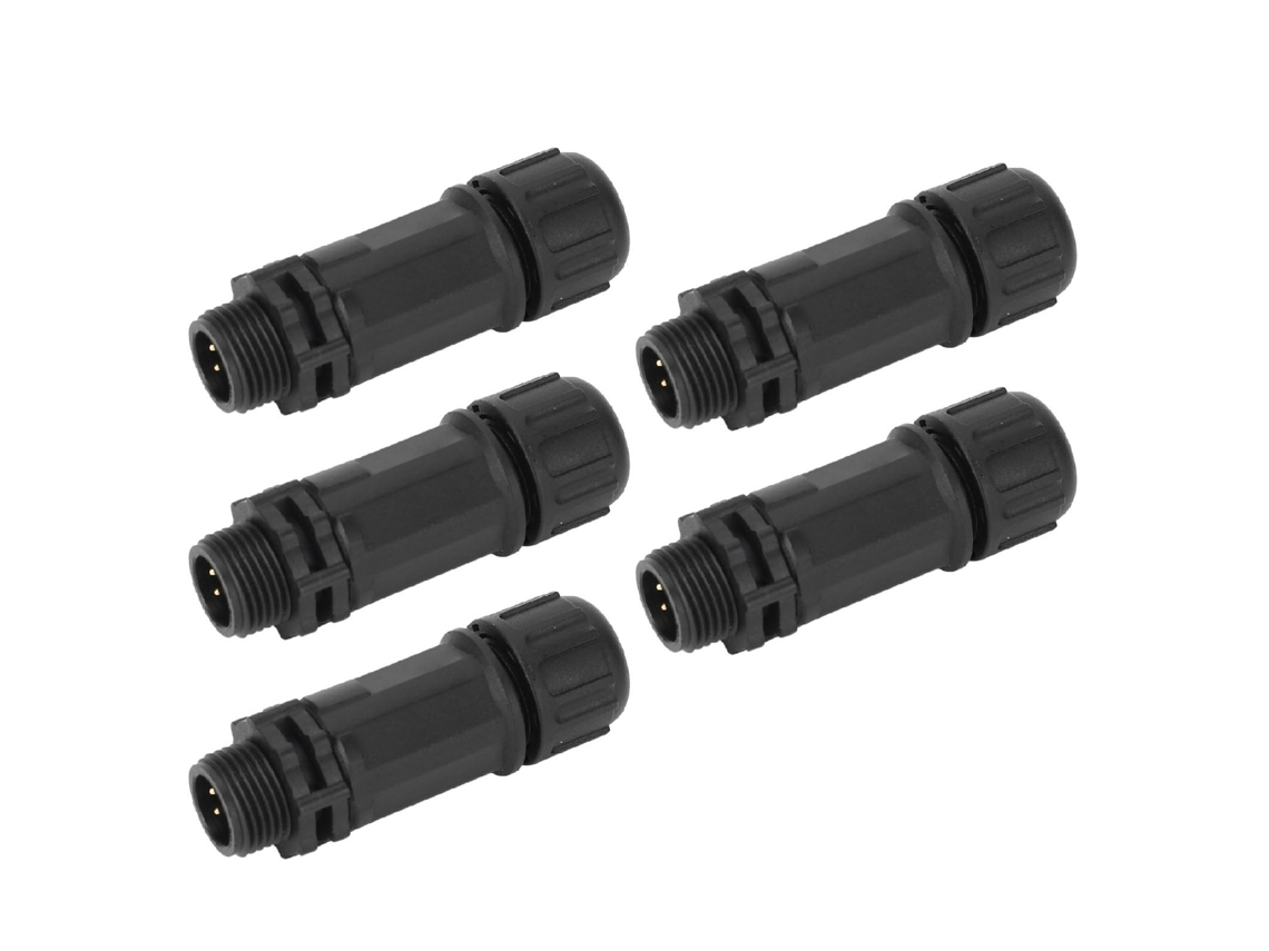 Yncm2026-conector Impermeable E7 De 4 Núcleos Ensamblaje Vertical Cable Eléctrico 60v 2a