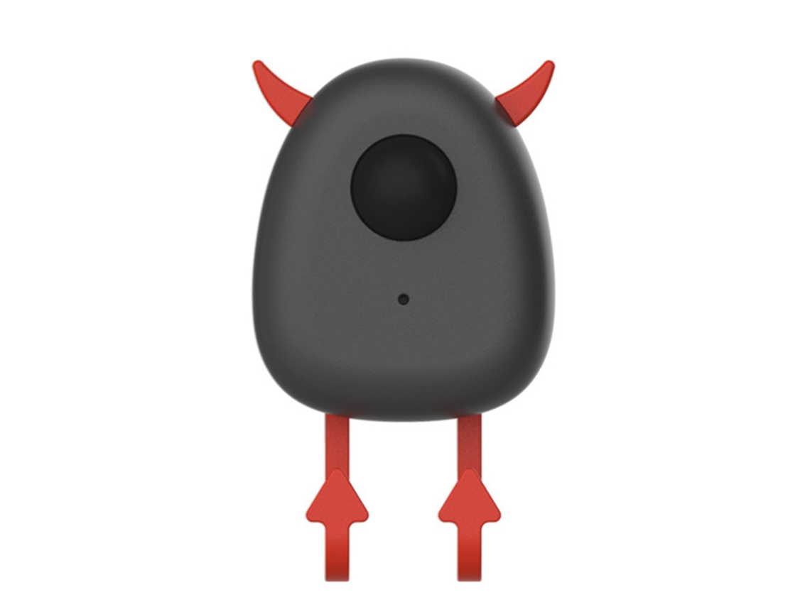 Alerta De Voz Con Inducción Infrarroja Para Salida, Sensor Corporal Inteligente, Bonito Diseño Electrónico Negro.