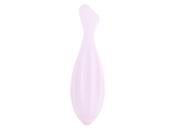 Rodillo Facial De Silicona Herramienta De Masaje Facial Ergonómico Portátil Fácil De Limpiar Rosa