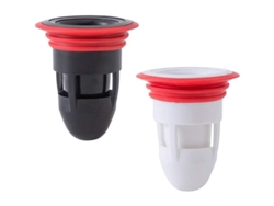 2pcs Protetor Contra Retorno De Esgoto Anti-odor Para Cozinha Banheiro Material Pp E Silicone