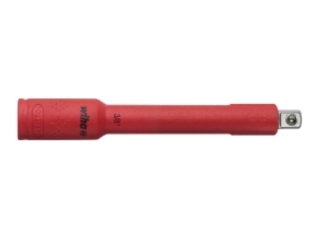 WIHA Prolongación aislada Adaptador cuadrado de 3/8" para insertos de llaves de vaso aislados (43057)