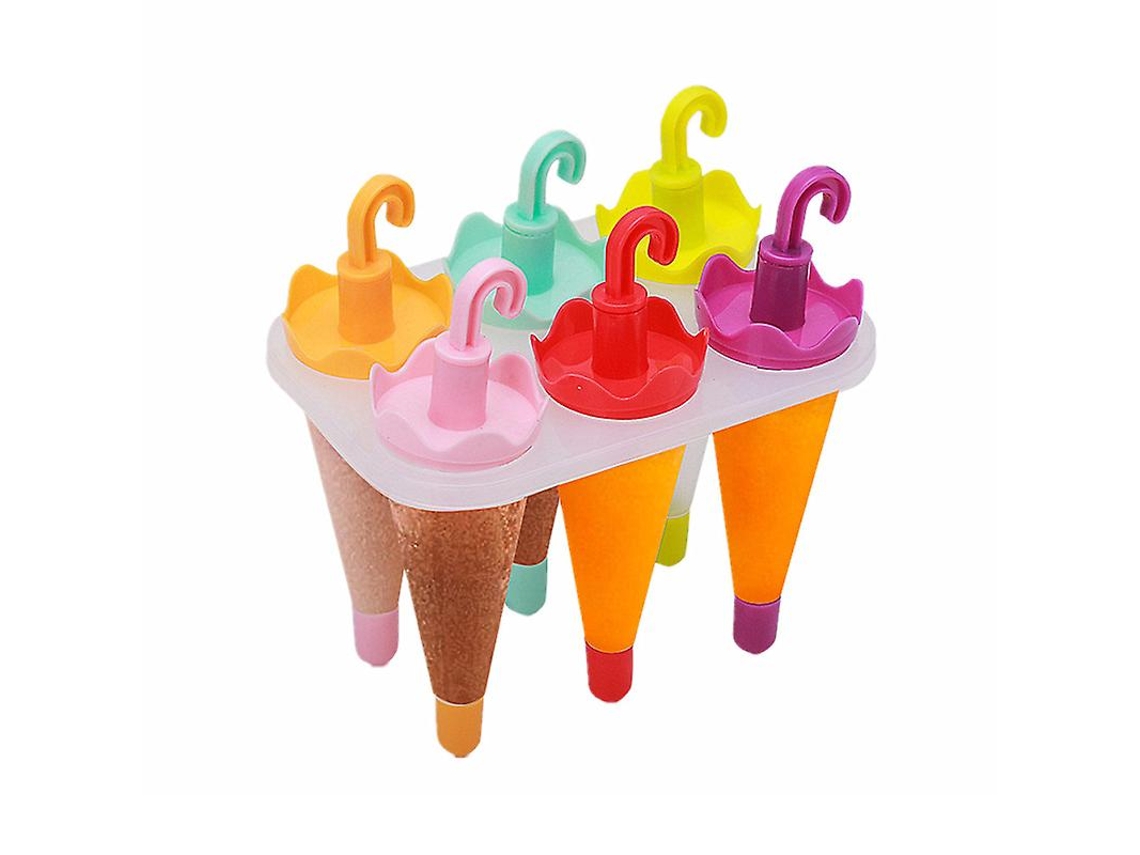 6 Moldes Para Hielo.
