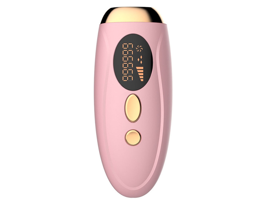 Depiladora de luz pulsada YIZHOOD TMY002 Depiladora eléctrica permanente profesional de la señora del cuerpo del labio de la axila de la pierna bikini indoloro rosado