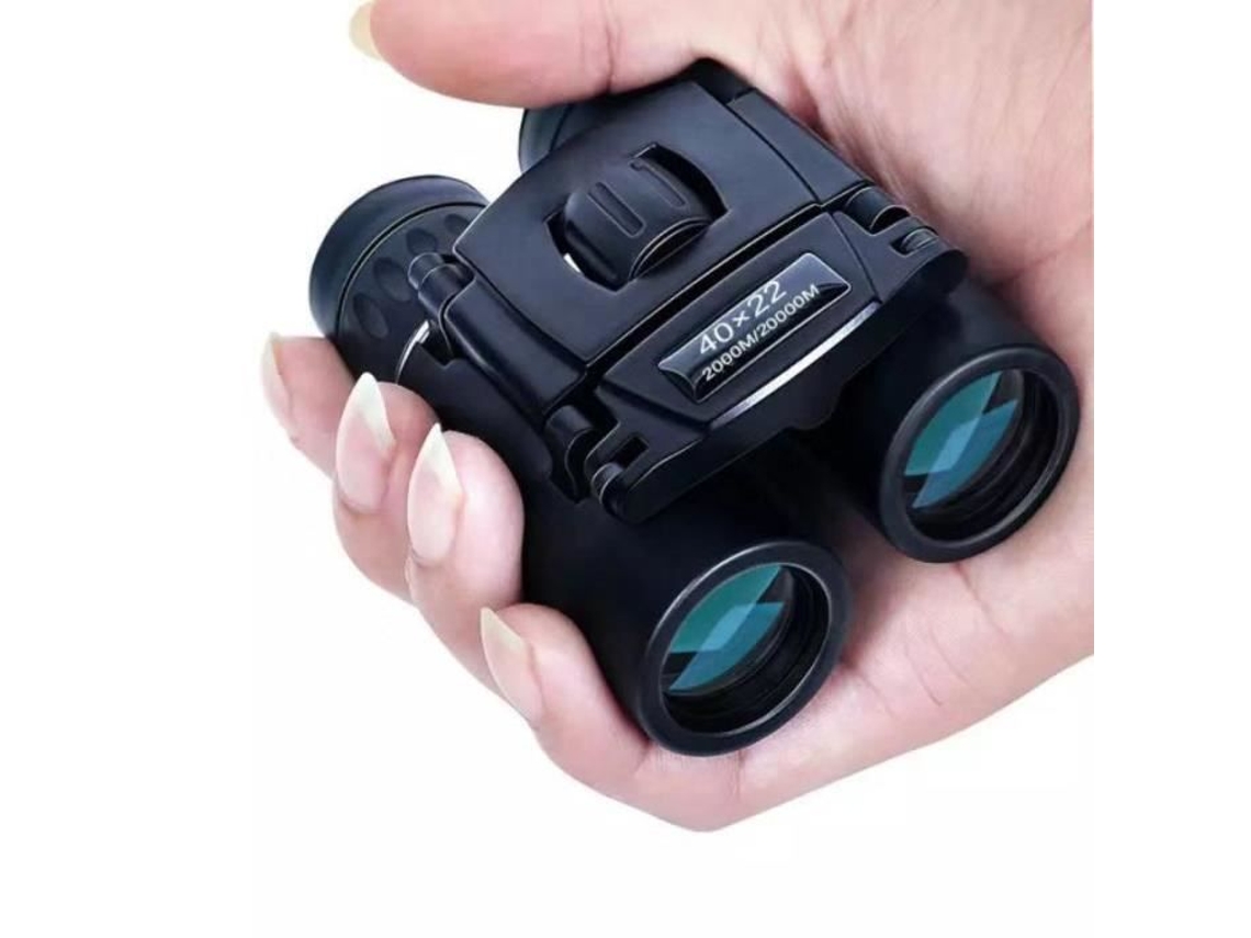 Potentes binoculares plegables Bak4 Fmc 40X22 Hd para caza y deportes Binoculares tipo 40X22
