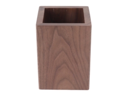 Contenedor para utensilios de cocina, liso, estable, de gran capacidad, sencillo, portabolígrafos de madera para cocina, familia y oficina.