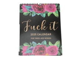 Calendario de pared floral 2025 Decoración Regalo Worten