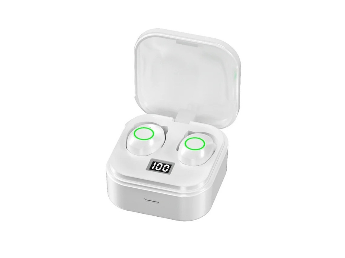Auriculares Sem Fio Estéreo Yizhood True Wireless Bluetooth Blanco