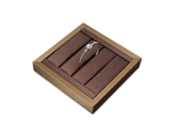 Organizador de joyería para anillos y aretes (14x14x2.5cm) Kofihety