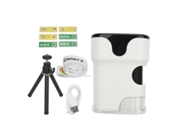 2026-microscopio Portátil Para Niños Kit Microscopio De Mano Hd Recargable