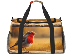 Bolsa de viaje compacta EOOCOO para deportes, gimnasio y fines de semana, con cremallera plegable ergonómica.