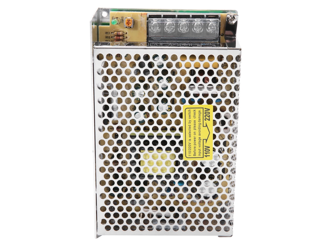 Fuente De Alimentación Industrial De 24 V Cc, 50,4 W, 2,1 A Para Sistemas De Videovigilancia, Conmutada Y De Alta Calidad.