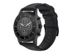 Pulseira De Couro Encerado Para Smartwatch Fossil Hybrid Hr