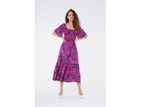 Vestido CHAPTER LONDON Ruby Zebra Print Dress Mujer (Talla: 16)