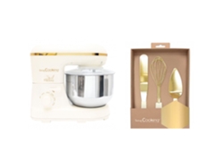 Batidora con Bol SCRAPCOOKING Sweet Factory + Juego de utensilios Dorado