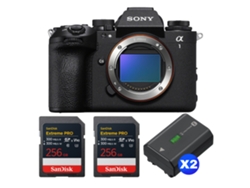 Sony Alpha 1 Ii + 2 Sandisk 256gb Extreme Pro Uhs-ii Sdxc + 2 Sony Np-fz100 + Ebook “20 Consejos Para Fotos Que Impactan”