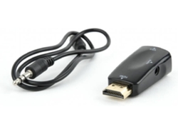 Cable Hdmi, Adaptador Hdmi A Vga (vga-hdmi, Negro)