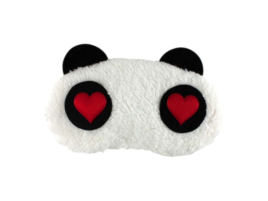 Antifaz Para Dormir In Love Panda, Suave Y Esponjoso, Ideal Para Viajar Y Relajarse*