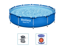 Estructura de piscina BESTWAY Acero (366 x 76)
