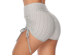 Pantalones Cortos De Running Para Mujer Con Control Abdominal Y Efecto Lifting De Glúteos, Cintura Alta.