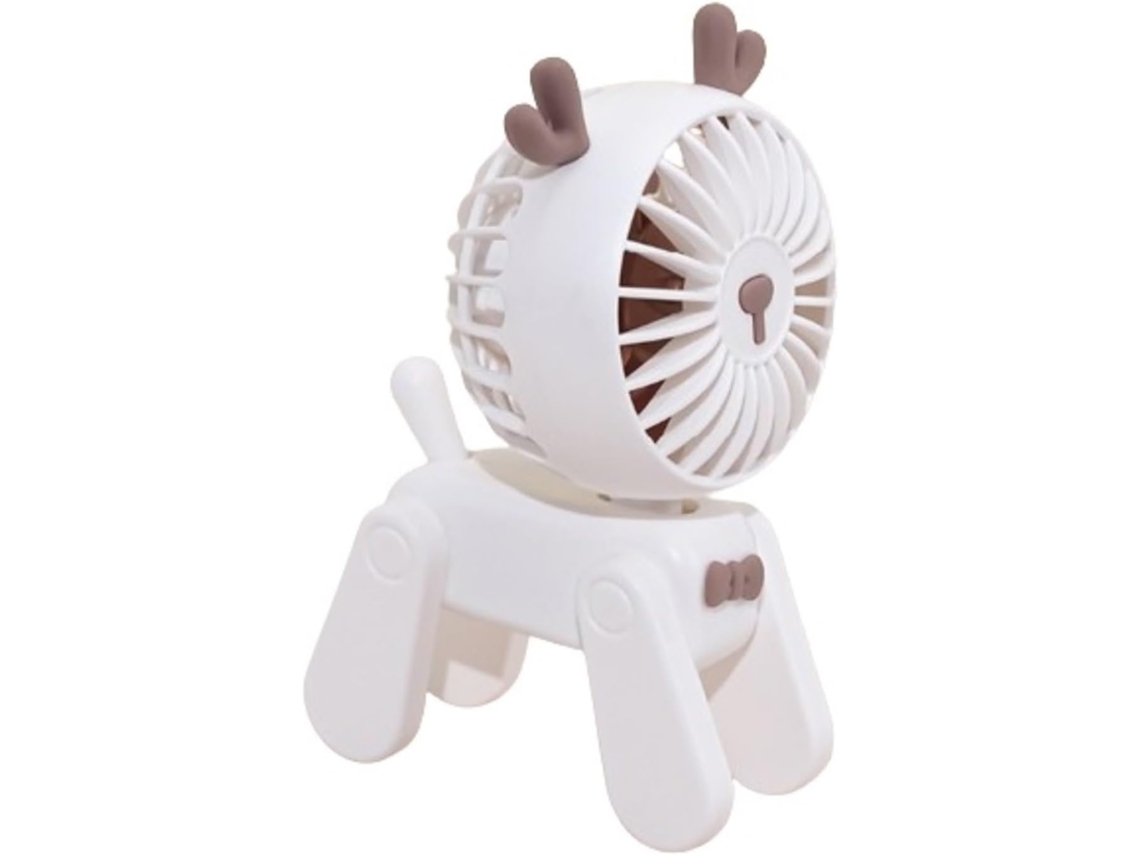 Ventilador 3 V 500 Mah Ajustable Portátil Recargable