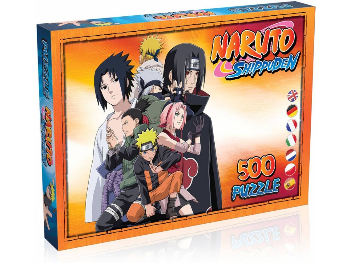 Puzzle WINNING MOVES Naruto (Edad Minima: 8 años - 500 piezas)