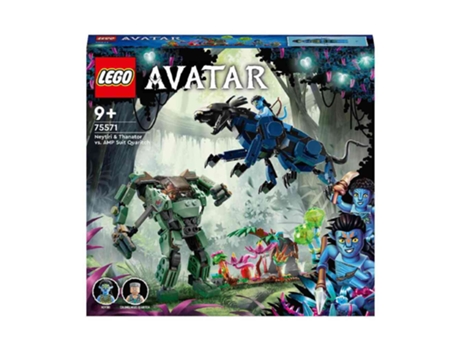 LEGO Avatar Neytiri E Thanator Contra Quaritch Com Amp Suit 75571 (Edad Mínima: 9 Años - 560 Piezas)