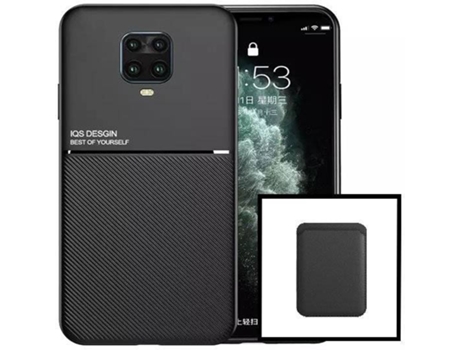 Kit Funda Magnetic Lux y Magnetic Wallet Xiaomi Redmi Note 10 Lite PHONECARE Negro