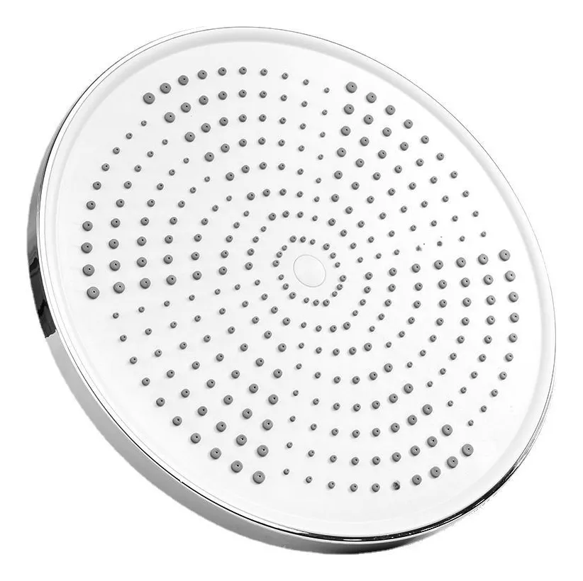 Ducha de alta presión gris, panel de 12 cm, 10 pulgadas Slowmoose