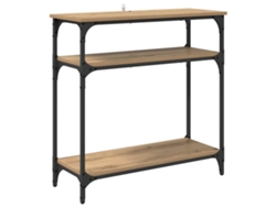 Aparador de roble artesanal 75x29x75 cm Madera procesada MAISON EXCLUSIVE