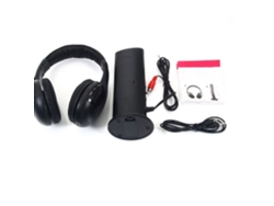 Auriculares Inalámbricos 5 En 1 Con Transmisor Fm: Supraaurales, Cableados, Radio Fm, Monitorización, Chat (hasta 10m)