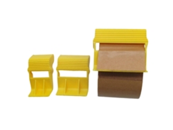 Dispensador compacto de tapas para cinta adhesiva para aplicador de adhesivo de pintura, uso interior y exterior GOKOCO