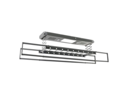 Secadora de ropa, montaje en techo, luz LED, gris OEM