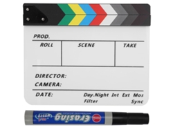 2026-tablero De Claqueta Para Cine Y Tv, Accesorio De Director Para Cortes De Escena Y Producciones
