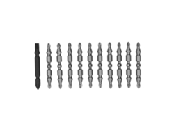 Brocas De Cruz Eléctricas De Acero Aleado Antideslizantes Magnéticas Para Taladro Herramientas 6.35mm Hrc62