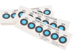 Tarjetas Indicadoras Humedad Portátiles 20 Papel Absorbente Detección Precisa Compactas Versátiles